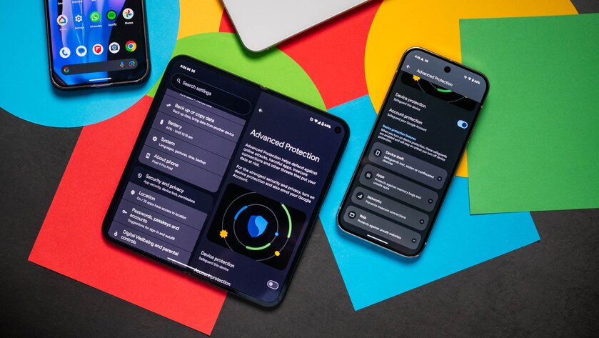 Обзор Android 16: это обновление изменило многолетнюю традицию Google. И не зря! — Расширенная безопасность. 1