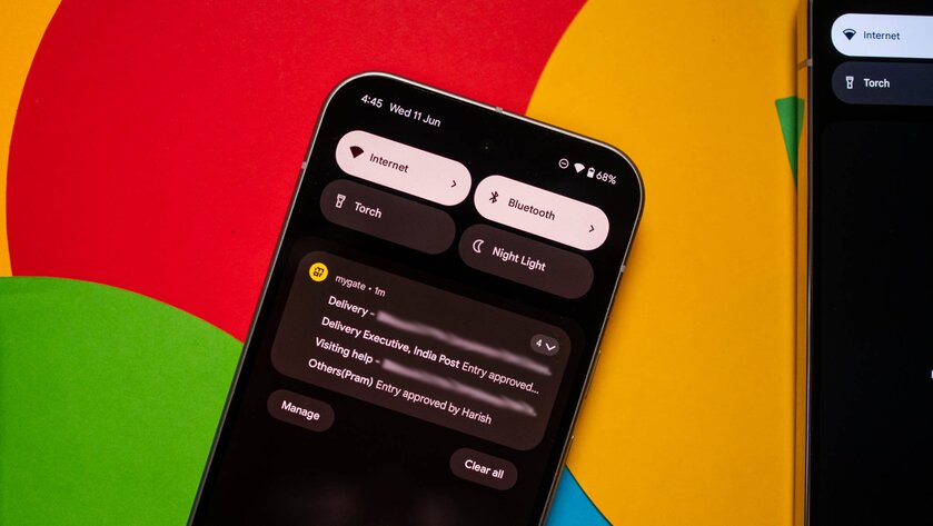 Обзор Android 16: это обновление изменило многолетнюю традицию Google. И не зря! — Обновление оповещений в режиме реального времени. 1