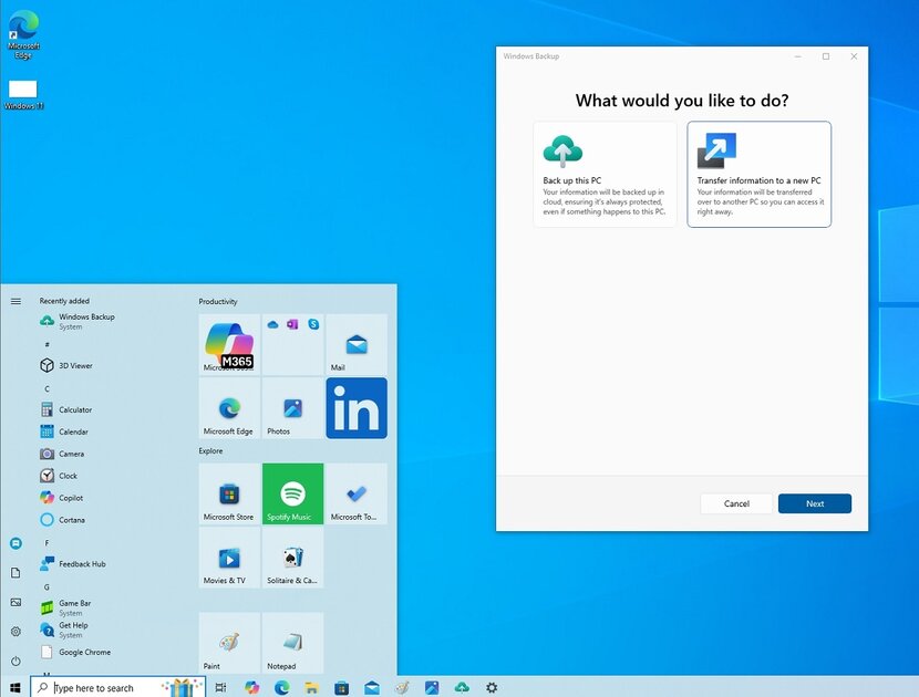 В Windows 10 появился инструмент для быстрого и удобного перехода на Windows 11