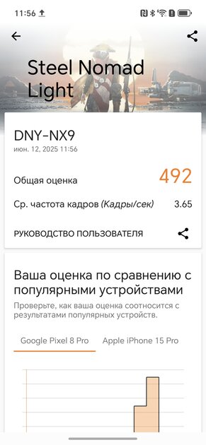 200 Мп, 120 Гц и батарея, которой можно лишь позавидовать: обзор HONOR 400 — Производительность и тесты. 6