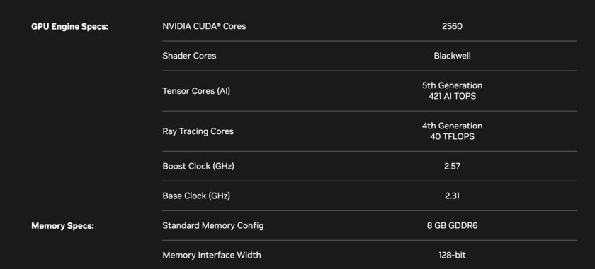 NVIDIA представила RTX 5050: самую доступную геймерскую карту поколения Blackwell
