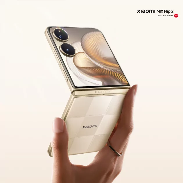 Представлена Xiaomi MIX Flip 2: лёгкая и компактная раскладушка с «элитным» процессором