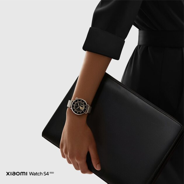 Xiaomi представила Watch S4 в размере 41 мм — сверхлёгкие золотые часы с бриллиантом