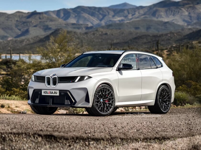 Смотрите на решётку! У BMW полностью новый дизайн — появились изображения X5M
