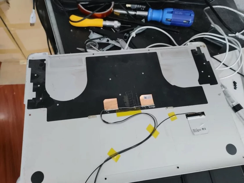 Инженер показал свой Pronovo Macpad — MacBook с монитором от Lenovo