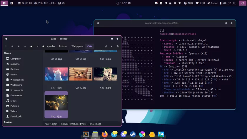 Минималистичный Openbox с современным дизайном