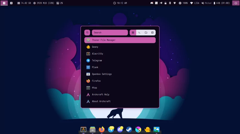 Минималистичный Openbox с современным дизайном