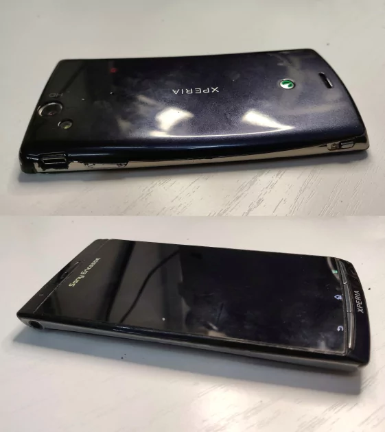 Купил смартфон Sony Ericsson из древних времен и остался приятно удивлен: Xperia Arc в 2025 году — Внешний вид. 2