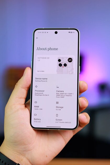 Рекомендую и друзьям, и врагам. Обзор Nothing Phone (3) — «кривой» и дорогой, но интересный — Производительность. 1