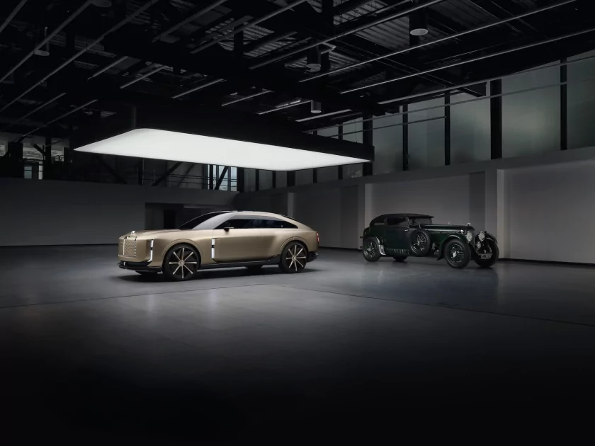 Bentley показала роскошный электрокар будущего: в салоне всего три кресла