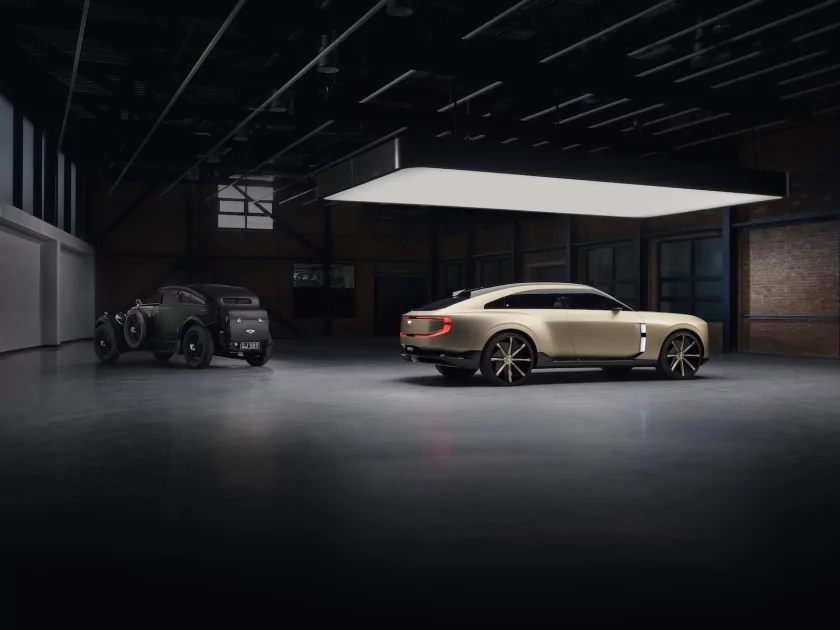 Bentley показала роскошный электрокар будущего: в салоне всего три кресла