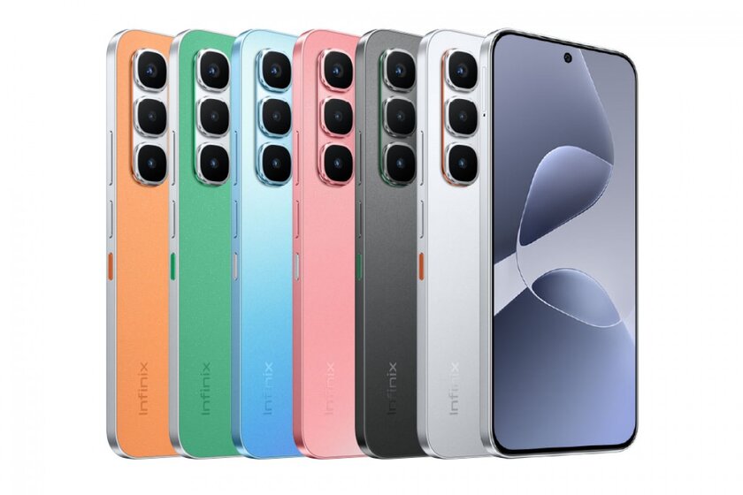 Представлены Infinix Hot 60 Pro и Pro+: тонкие и недорогие смартфоны с большим выбором цветов
