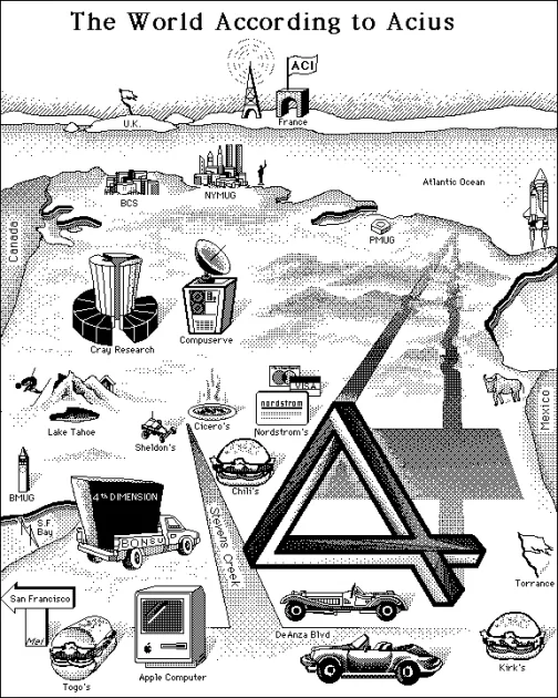Сделанные в MacPaint арты даже спустя 40 лет смотрятся восхитительно