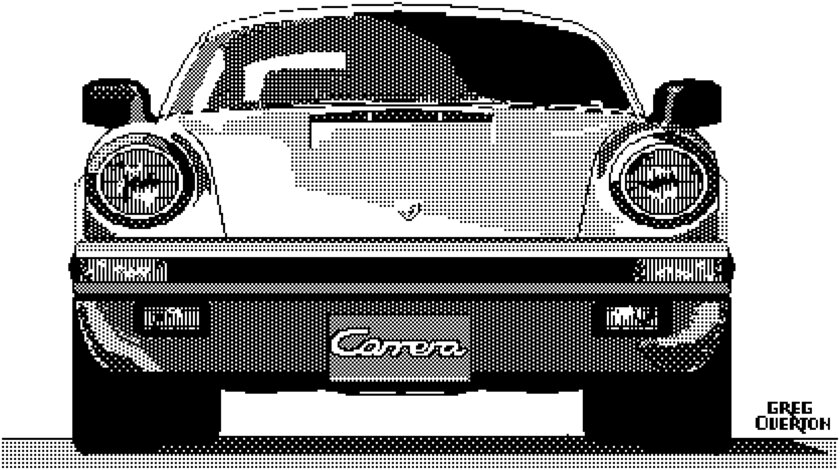 Сделанные в MacPaint арты даже спустя 40 лет смотрятся восхитительно