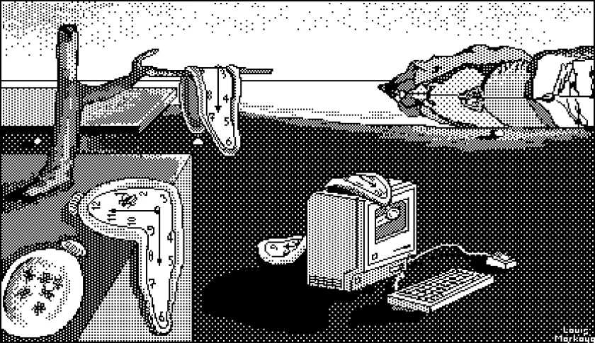 Сделанные в MacPaint арты даже спустя 40 лет смотрятся восхитительно