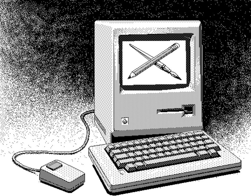 Сделанные в MacPaint арты даже спустя 40 лет смотрятся восхитительно