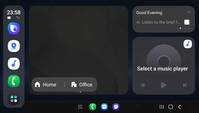 Появились подробности об альтернативе Android Auto от Samsung (+ много фото)