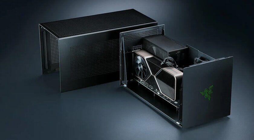 Razer представила Core X V2: eGPU с Thunderbolt 5, но без блока питания