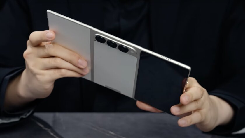 TECNO показала свою «трикладушку» Phantom Ultimate G Fold: она очень тонкая