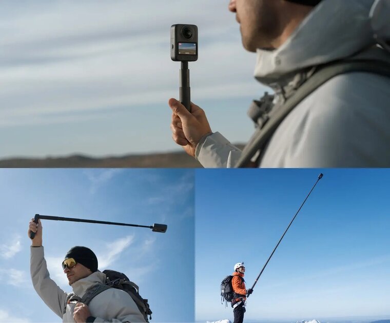 DJI представил Osmo 360 — свою первую сферическую камеру с 8K и улучшенной стабилизацией