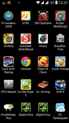 Трансформация в Symbian