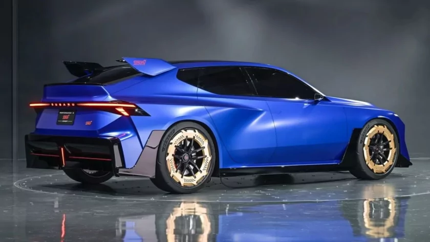 Возвращение легенды: Subaru показала два новых концепта STI — бензиновый и электрический