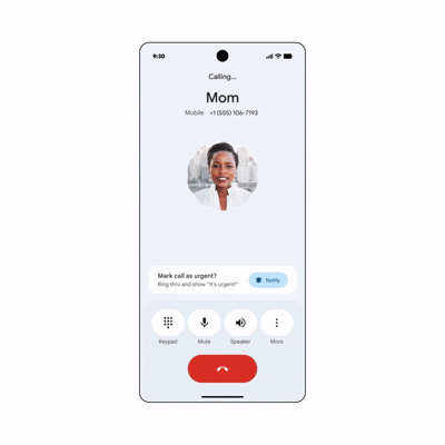 В Google Phone появилась функция «Экспрессивные звонки»: она обходит режим «Не беспокоить»