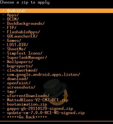 Возможности Root прав: CWM Recovery