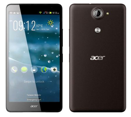 Acer представила восьмиядерный фаблет с поддержкой 4G LTE