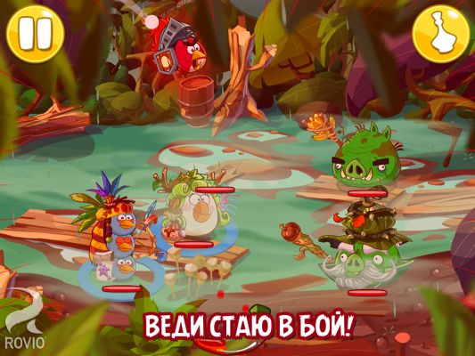 Angry Birds Epic официально выпущена на Android, iOS Windows Phone