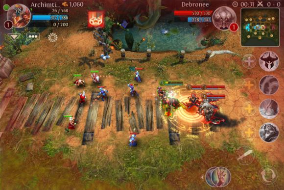 Heroes of Order & Chaos вышла для WP8