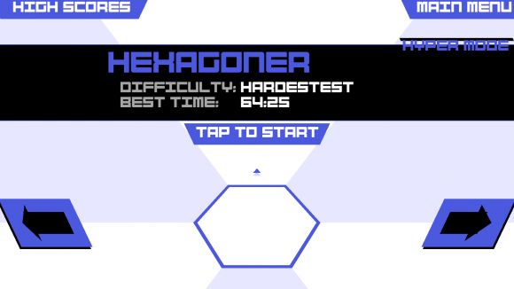 Рекорды в игре Super Hexagon
