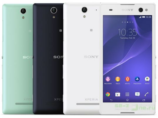 Sony Xperia C3 - "Селфифон"