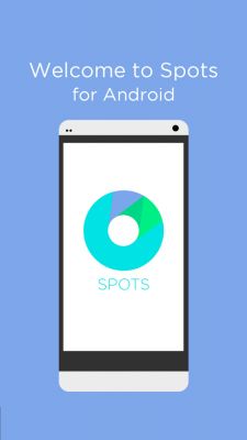 Приложения: Spots. Меню быстрого доступа