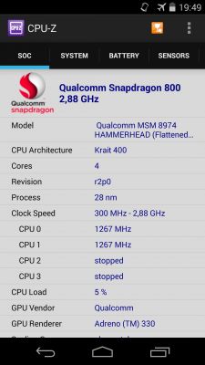 Обзор разогнанной версии LG Nexus 5 (overclock)