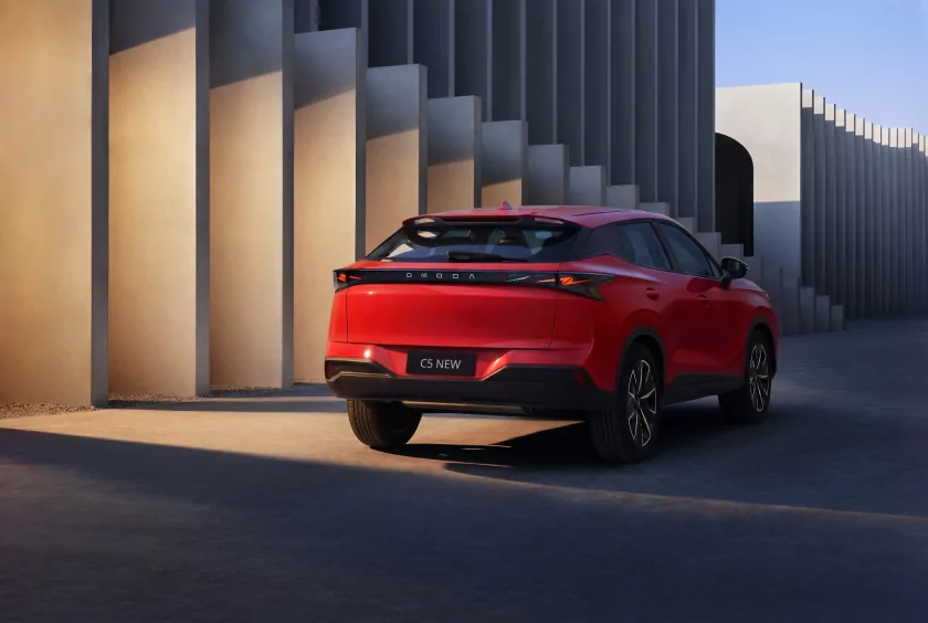 Обновлённый Omoda C5 получит систему совместного вождения, которая адаптируется под стиль водителя