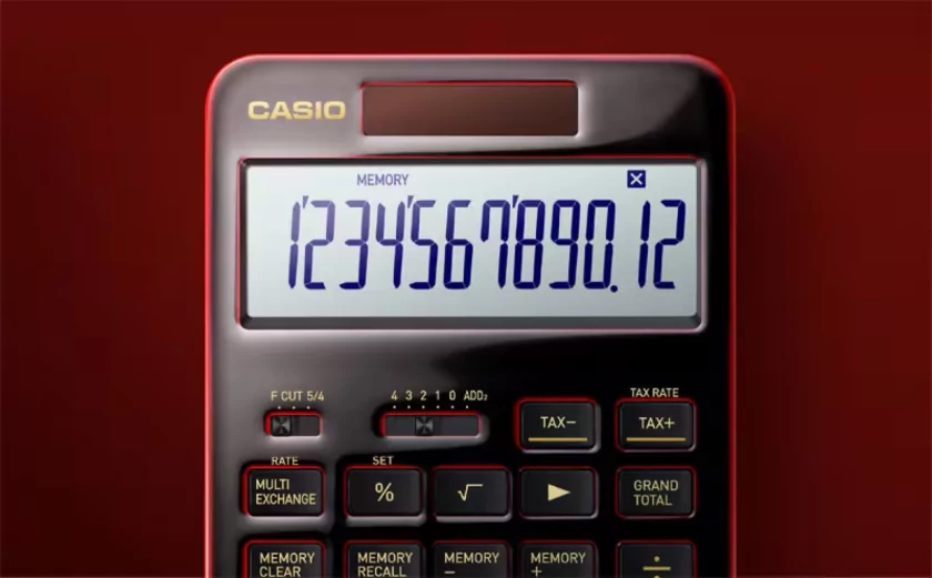 Casio представила калькулятор за 625 долларов: тираж всего 650 экземпляров