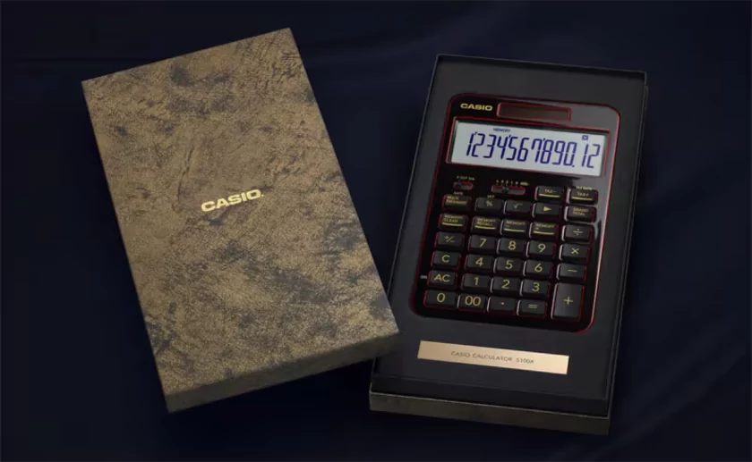 Casio представила калькулятор за 625 долларов: тираж всего 650 экземпляров