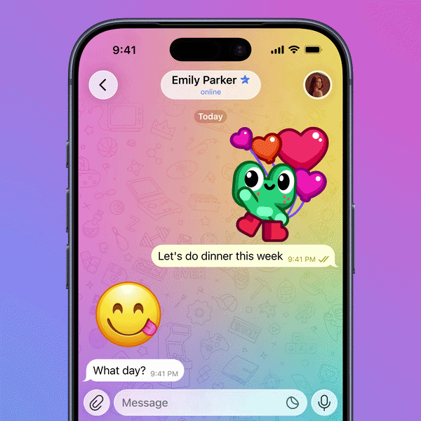 ИИ-редактор текста, живые фото, API для агентов: Telegram получил крупный апдейт