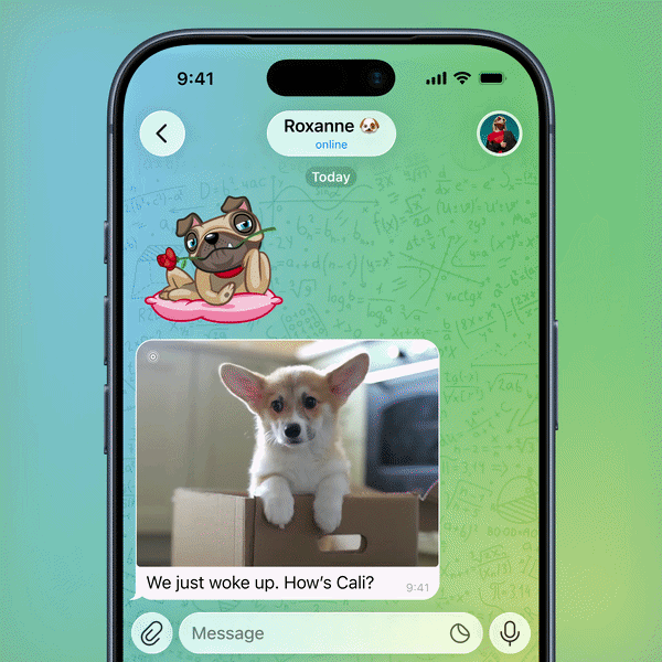 ИИ-редактор текста, живые фото, API для агентов: Telegram получил крупный апдейт