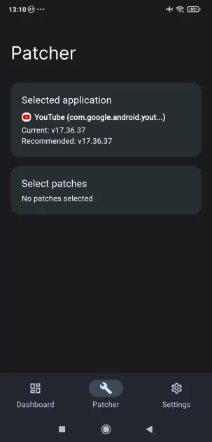 Как обойти установку приложений через Google Play — REVANCED MANAGER и полезные патчи. 2