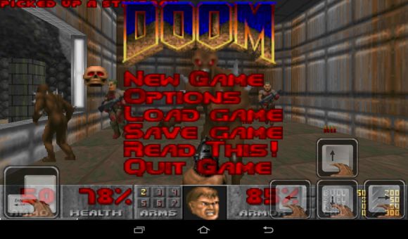 Обзор портированных приложений на Android. Выпуск 5: Doom