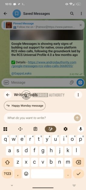 Gboard научат редактировать текст по текстовому промпту и не только