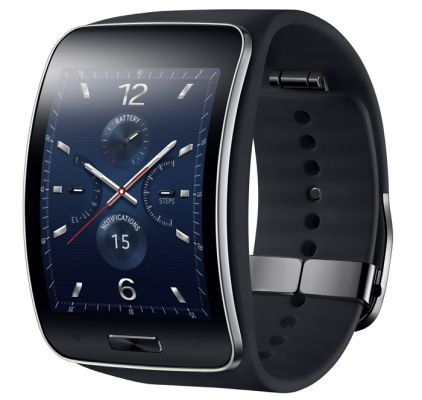 Samsung Gear S — независимые умные часы с изогнутым экраном и поддержкой 3G