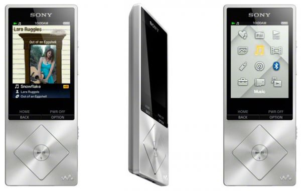 Sony представила два музыкальных плеера Walkman