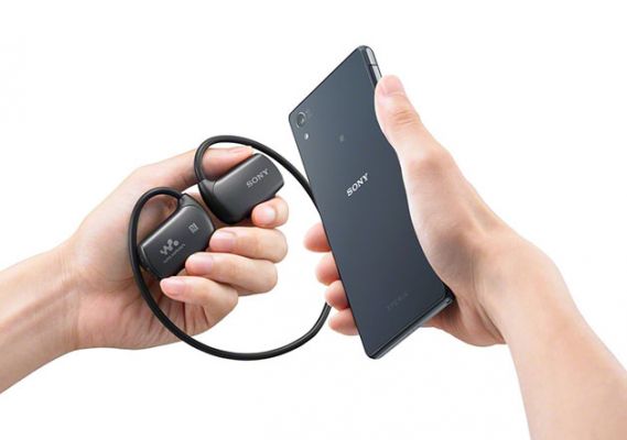 Sony представила два музыкальных плеера Walkman