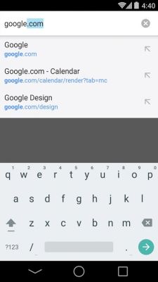 Стабильная версия Google Chrome для Android получила Material Design