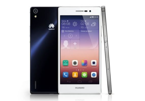 Huawei официально представила Ascend P7 Sapphire Edition