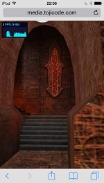 В браузере Safari на iOS 8 можно запустить полноценный уровень из Quake 3