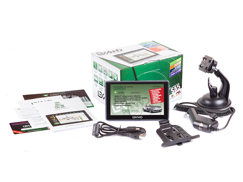 Lexand SA5 — новая линейка качественных навигаторов